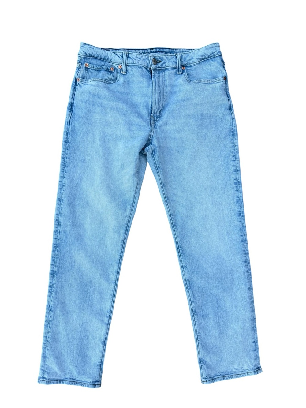 American Eagle Light Wash Slim Straight Jeans Size 34 x 32